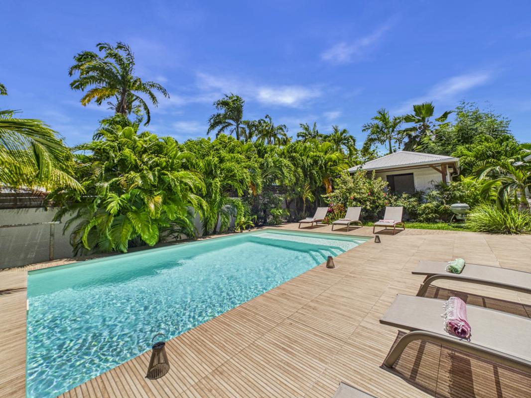36.Location villa 10 personnes piscine saint François Guadeloupe